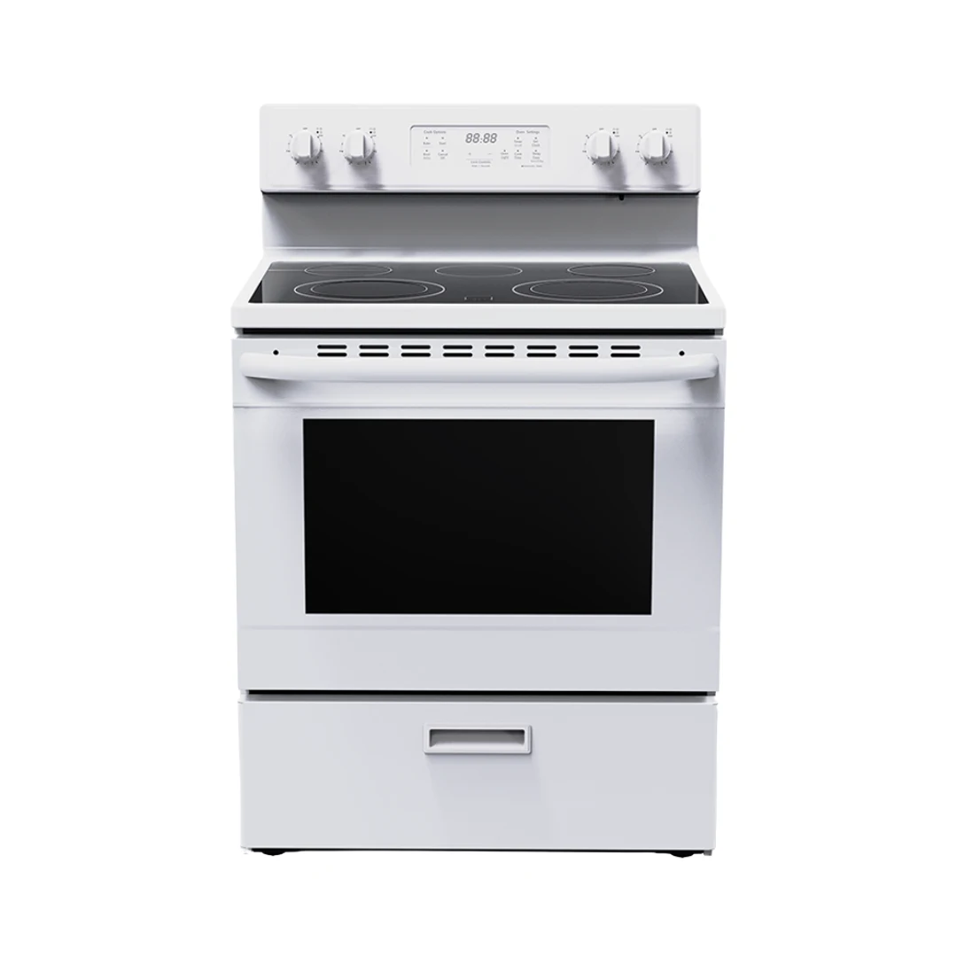 Saskatchewan 30" White Freestanding Electric Range